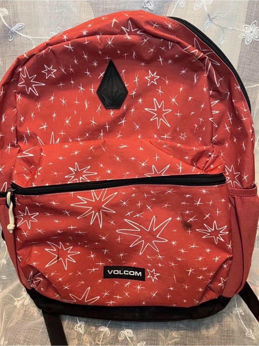 Volcom Rust /  Starburst Print Backpack- *see full description